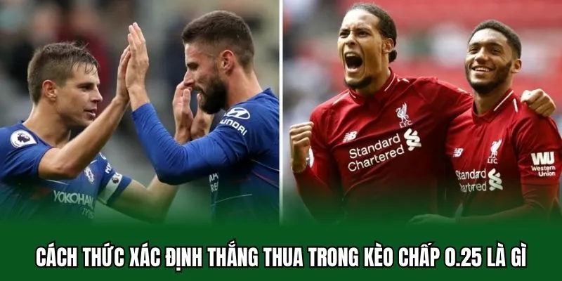 Kèo Chấp 0.25 Là Gì - Lý Giải Chuẩn Xác Nhất Cược Handicap 2 Cách thức xác định thắng thua trong kèo chấp 0.25 là gì